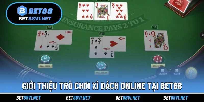 Giới thiệu thông tin chơi game bài xì dách ấn tượng